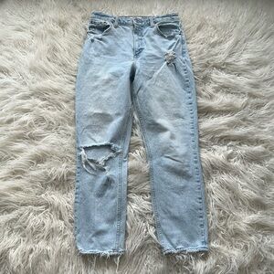 Abercrombie & Fitch Light Blue High Rise Women Jeans